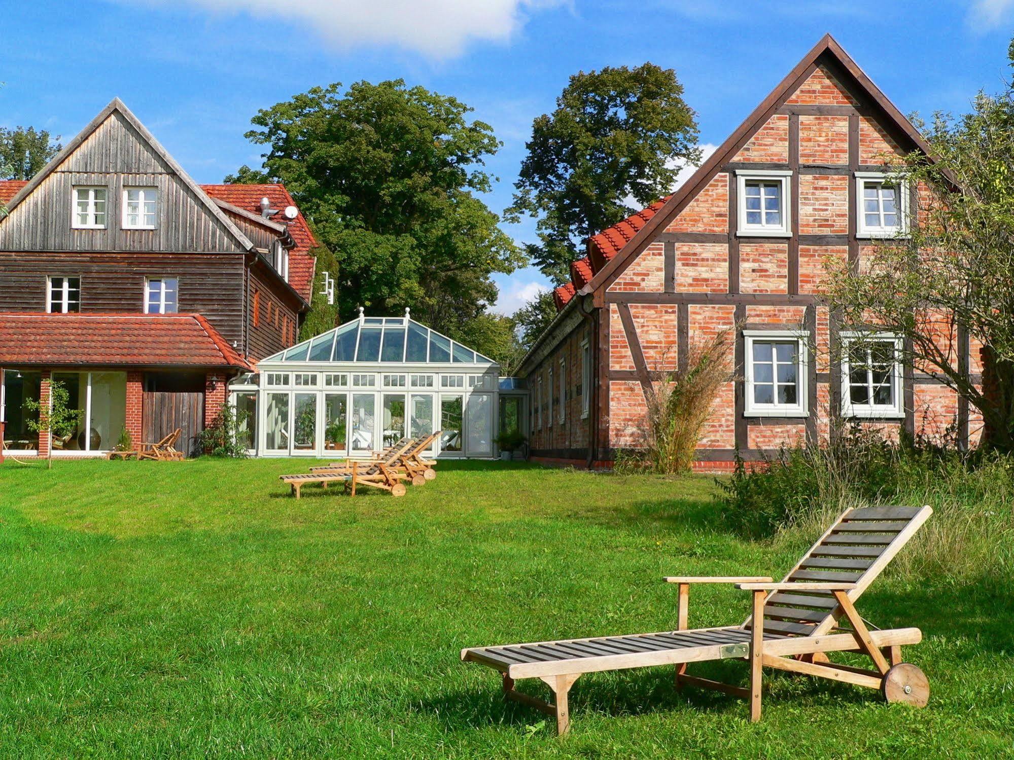 Hotel Gutshof Woldzegarten Exteriér fotografie